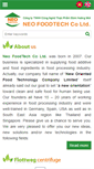 Mobile Screenshot of neofoodtech.com
